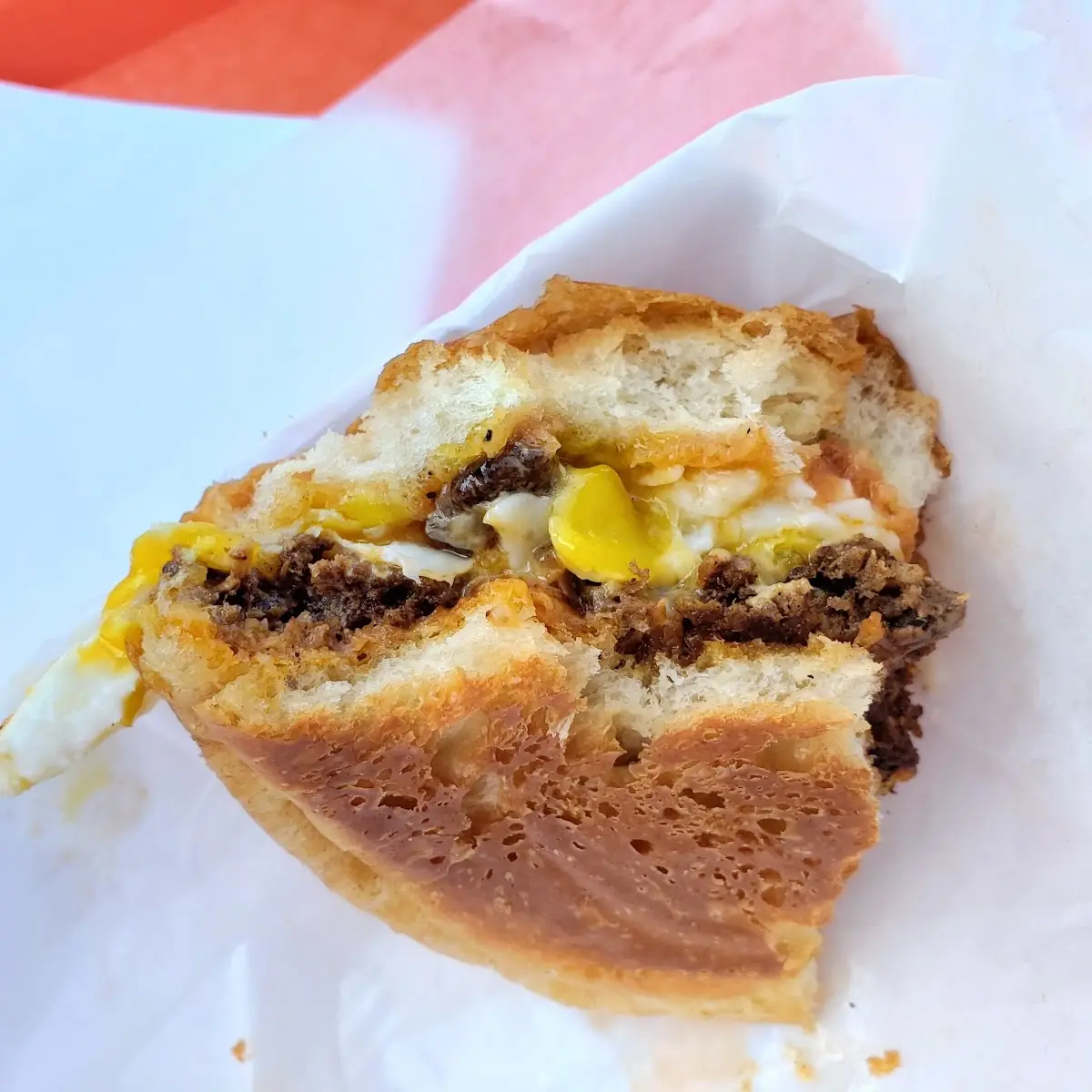 Sage Sausage Egg and Cheese Sandwich