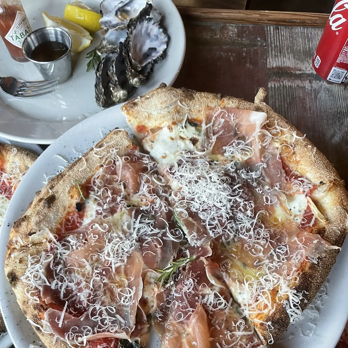 Margherita Pizza with Prosciutto