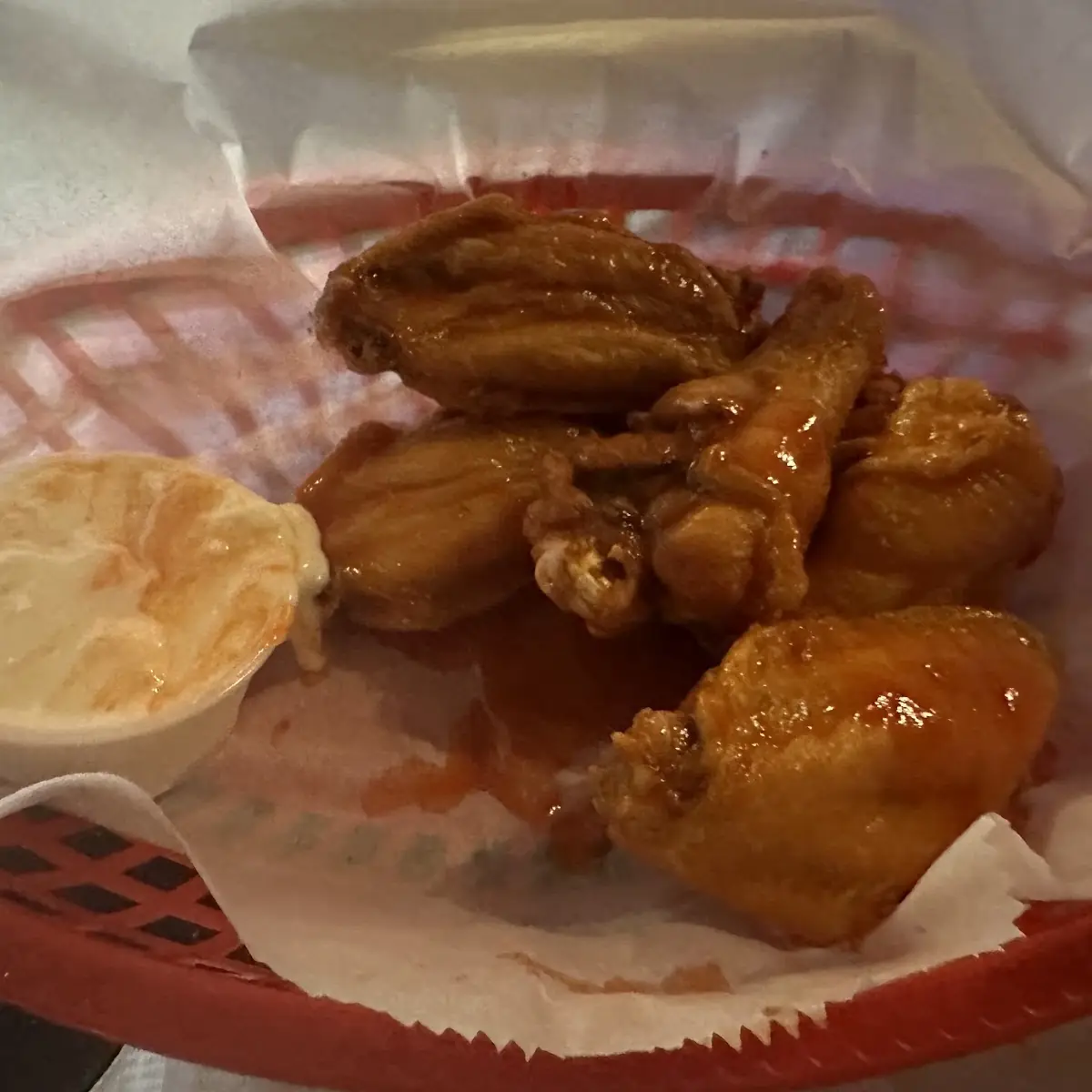 6 Piece Hot Wings