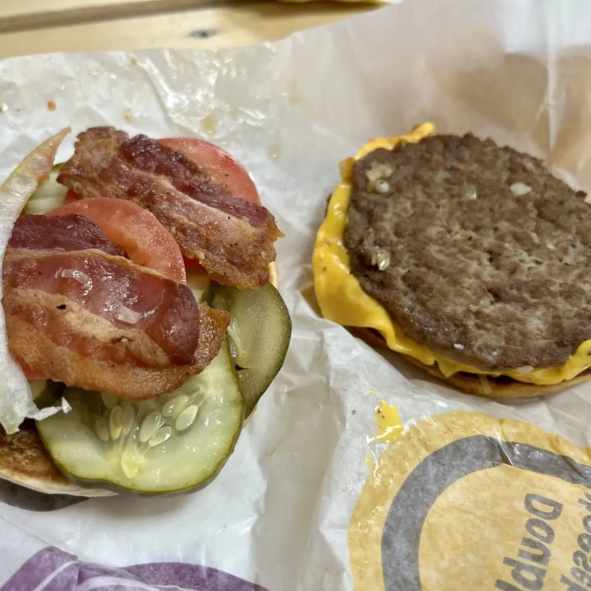 Double Bacon Quarter Pounder with Cheese