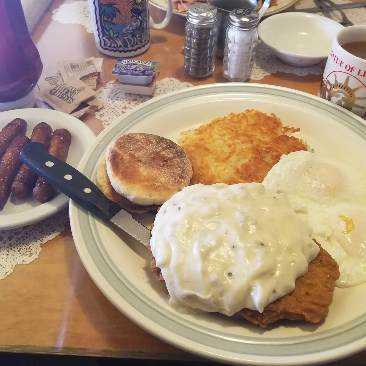 Egg Chicken Fried Steak