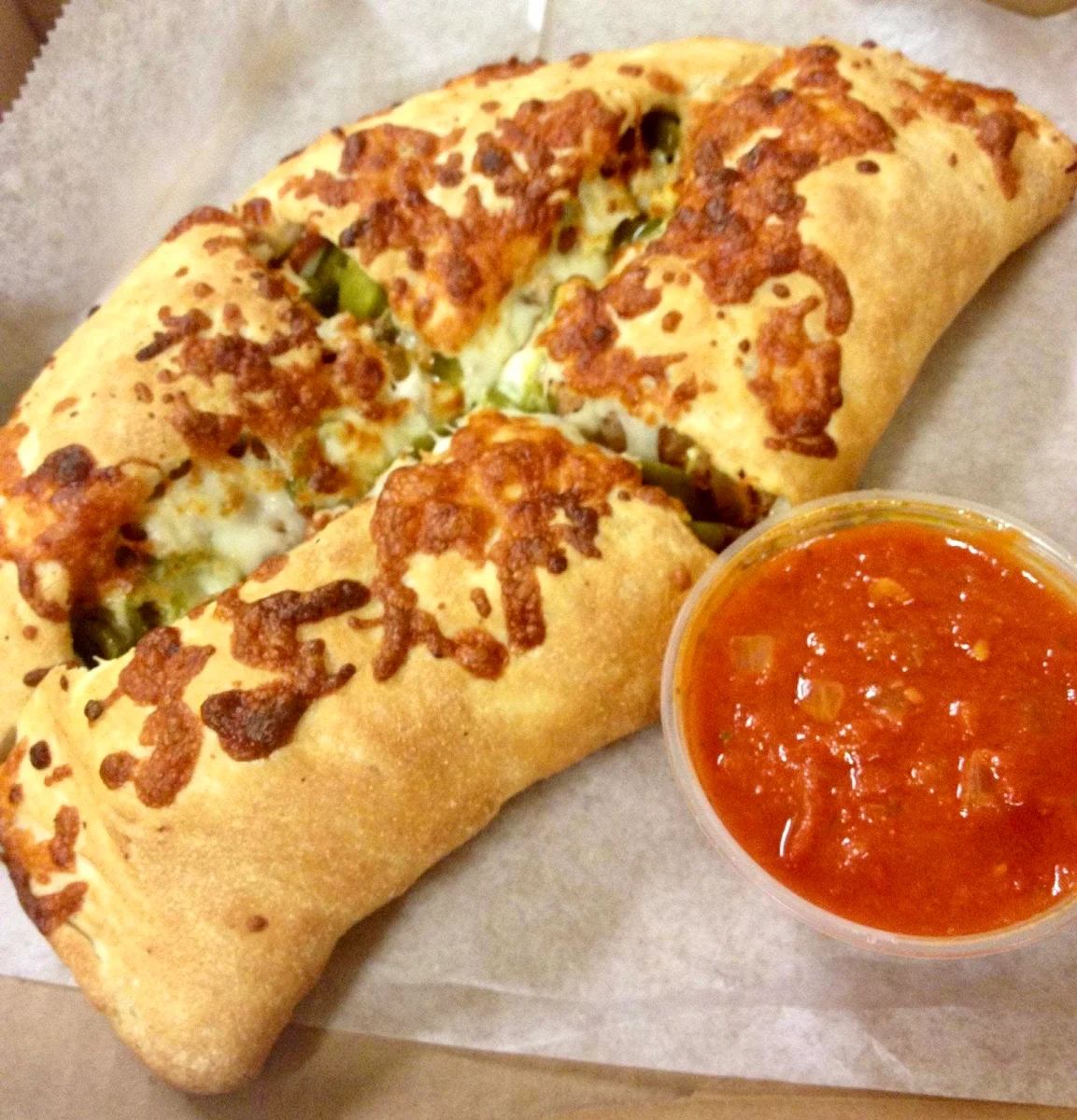 Plain Cheese Calzone