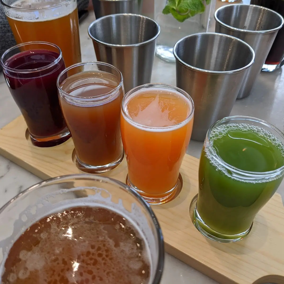 Juice Sampler Platter