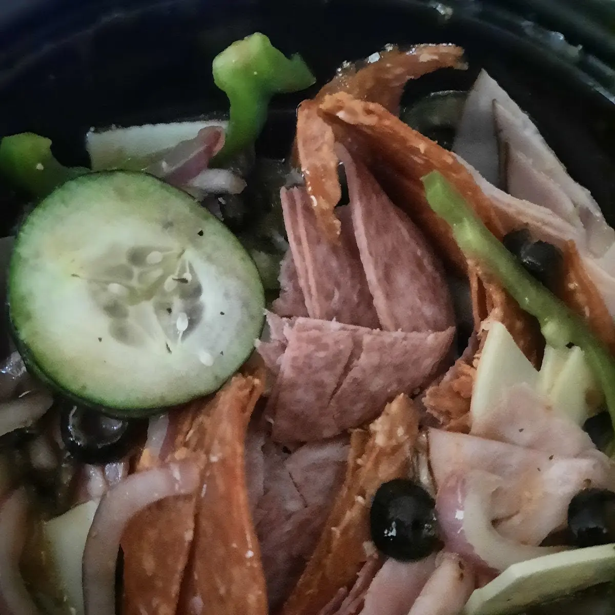 Salad with Zero Lettuce and Dressing Was Supposed to Be on the Side