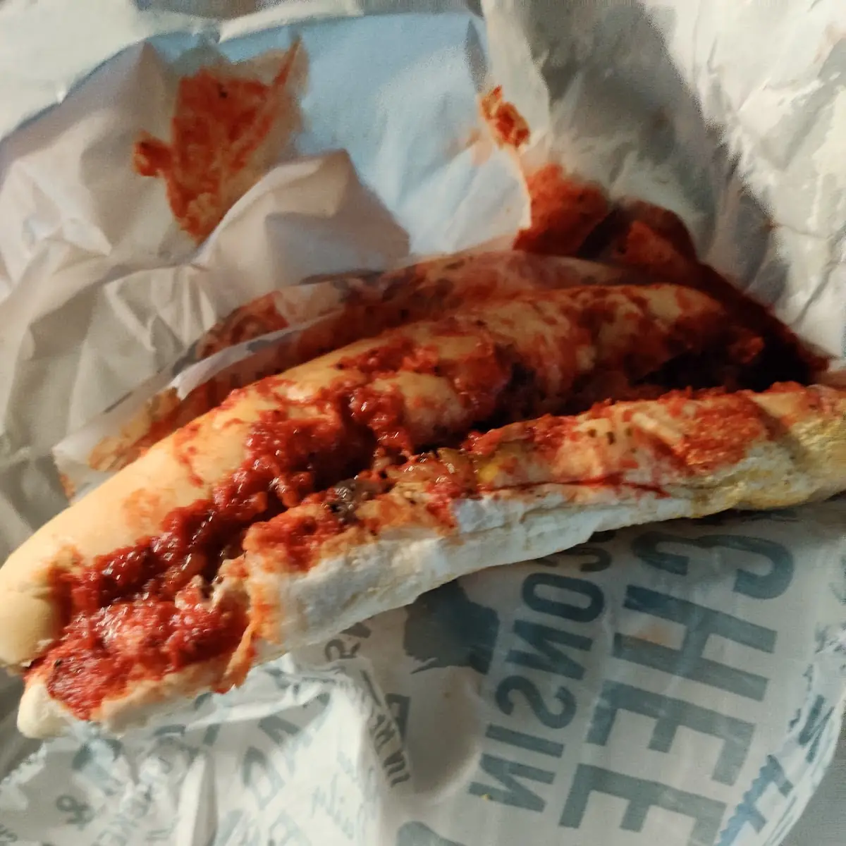 Meatball and Provolone Cheese Sub