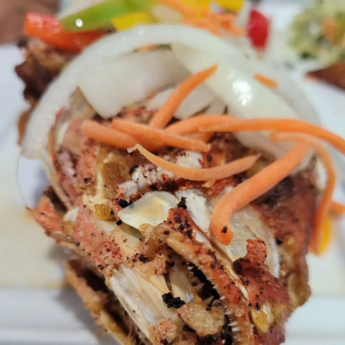 Fried Red Snapper