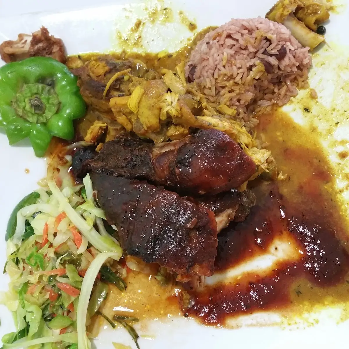 Jerk and Curry Chicken