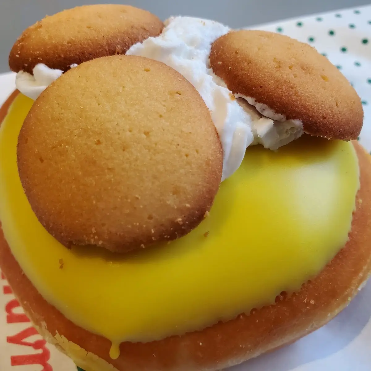 Banana Pudding Doughnut