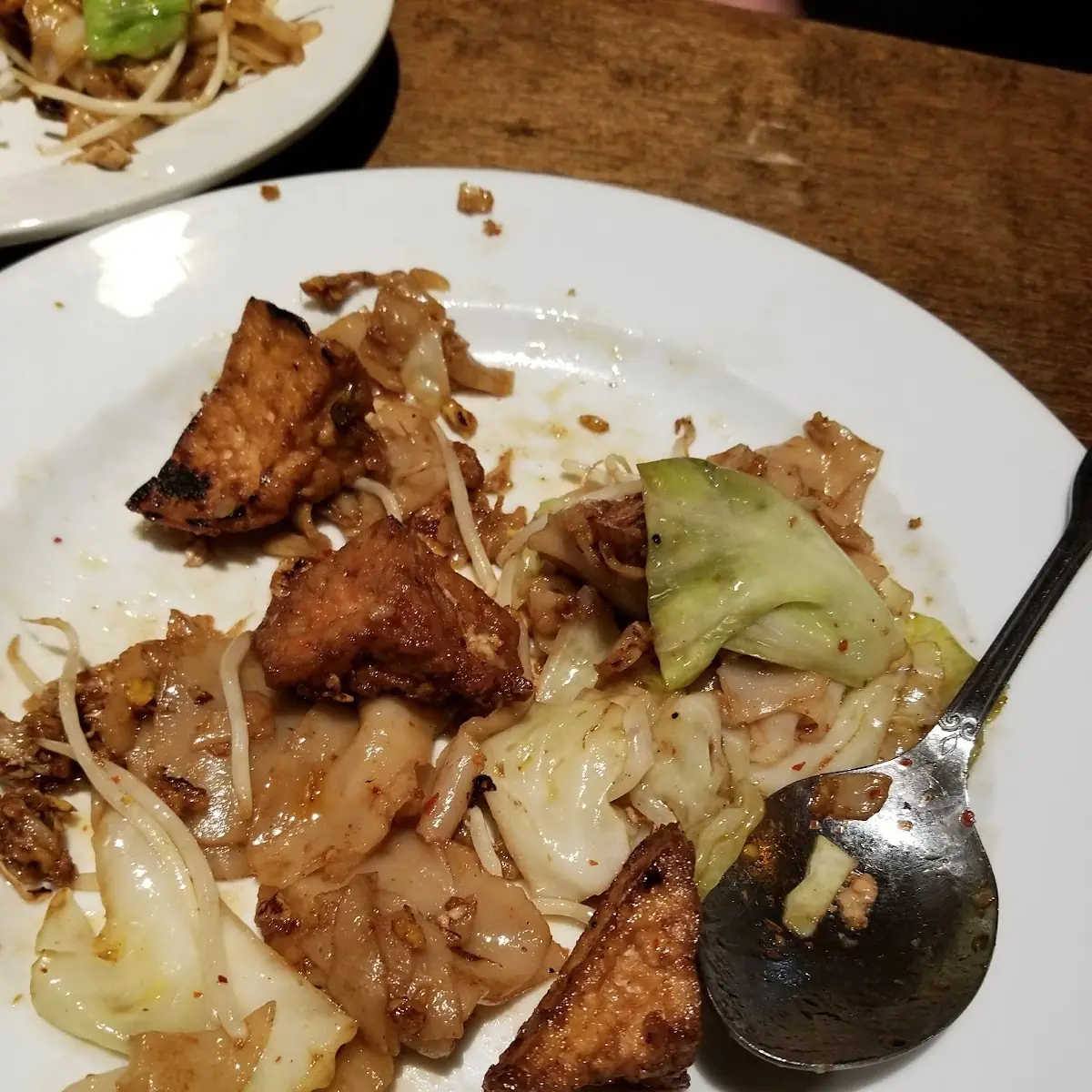 Pad See Ewe with Tofu