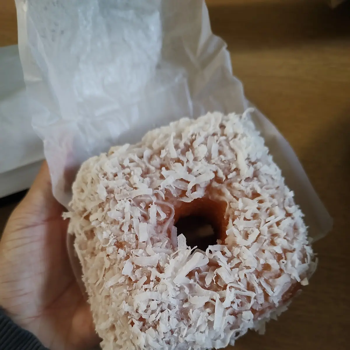 Coconut Cream Donut