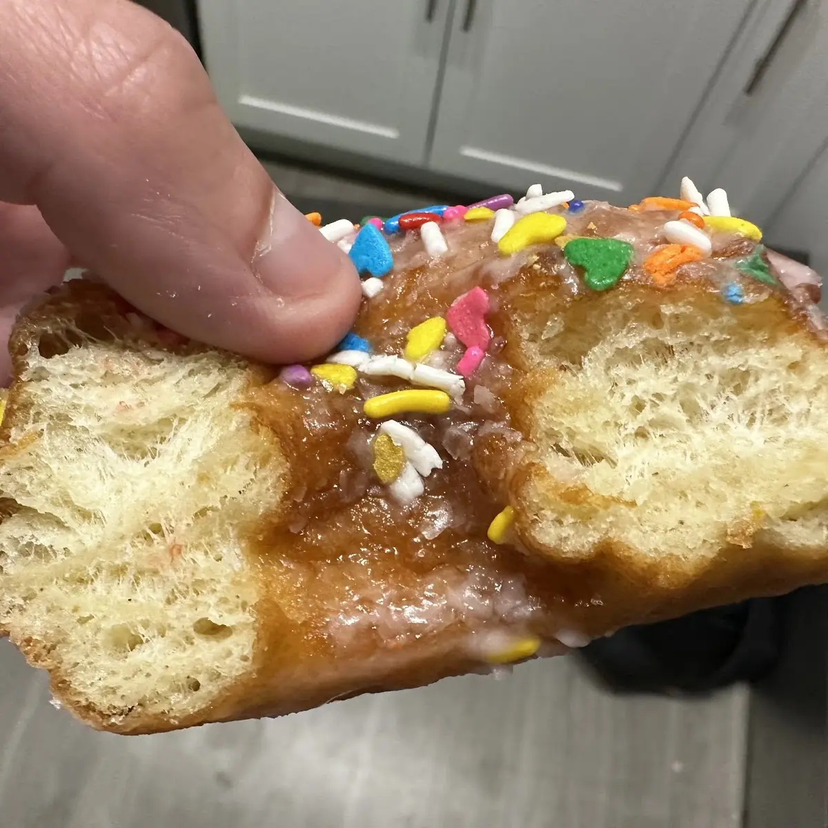Strawberry Frosted Donut