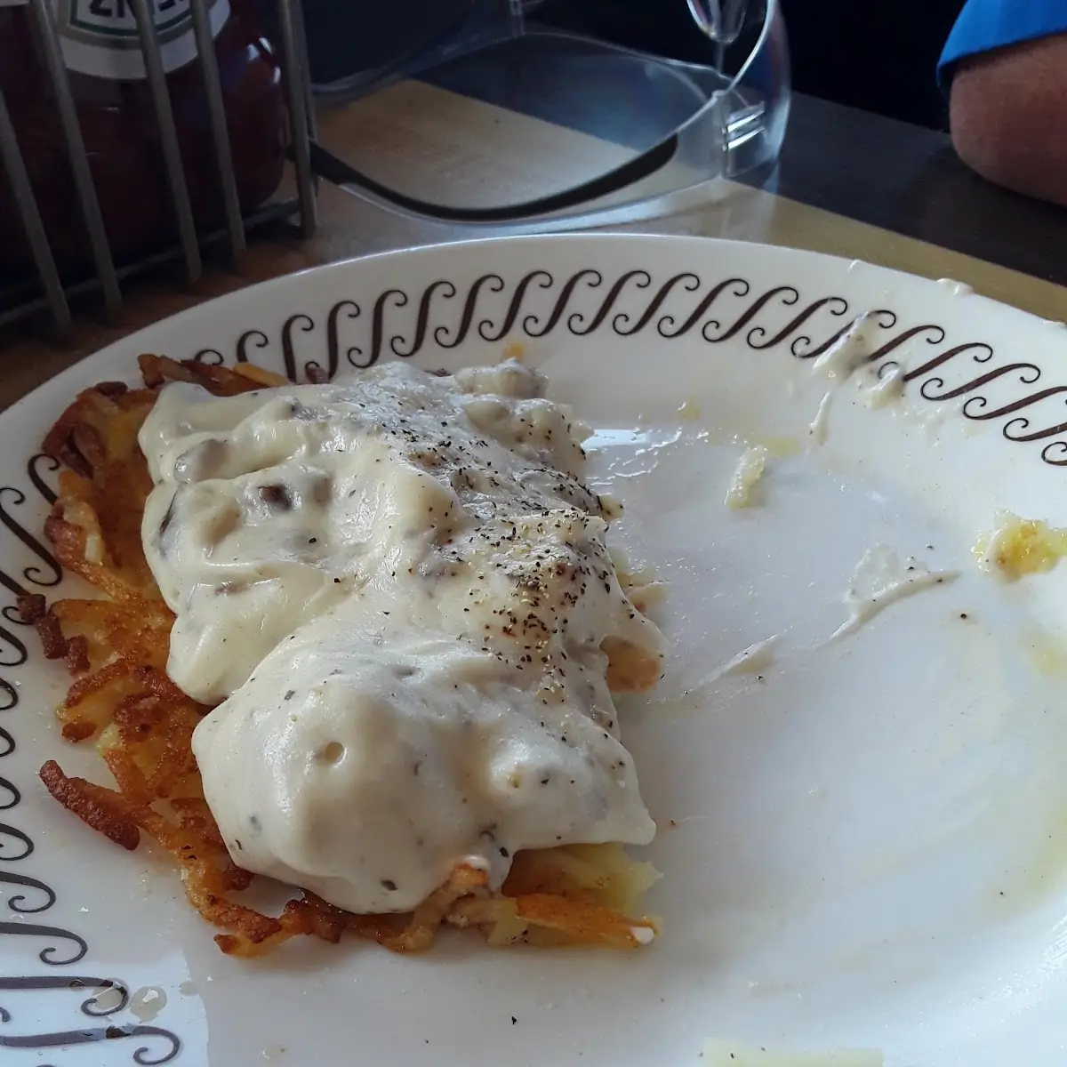 Hash Browns with Gravy