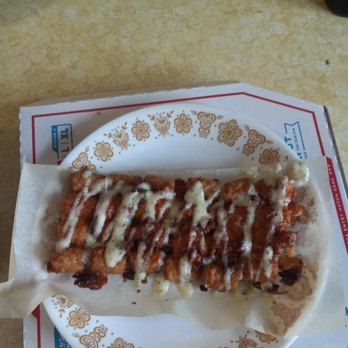 Loaded Tots Bacon & Cheese