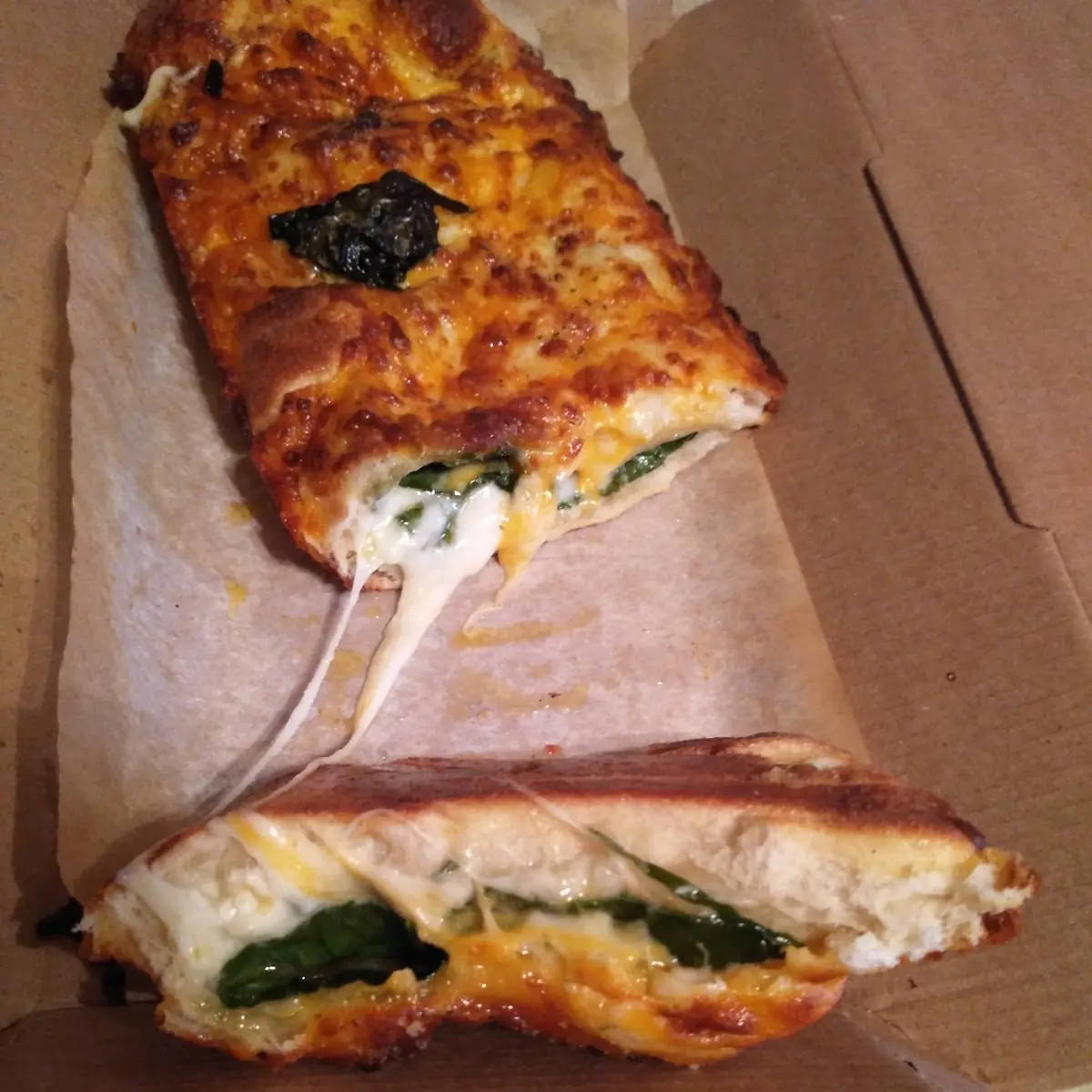 Spinach and Feta Stuffed Bread