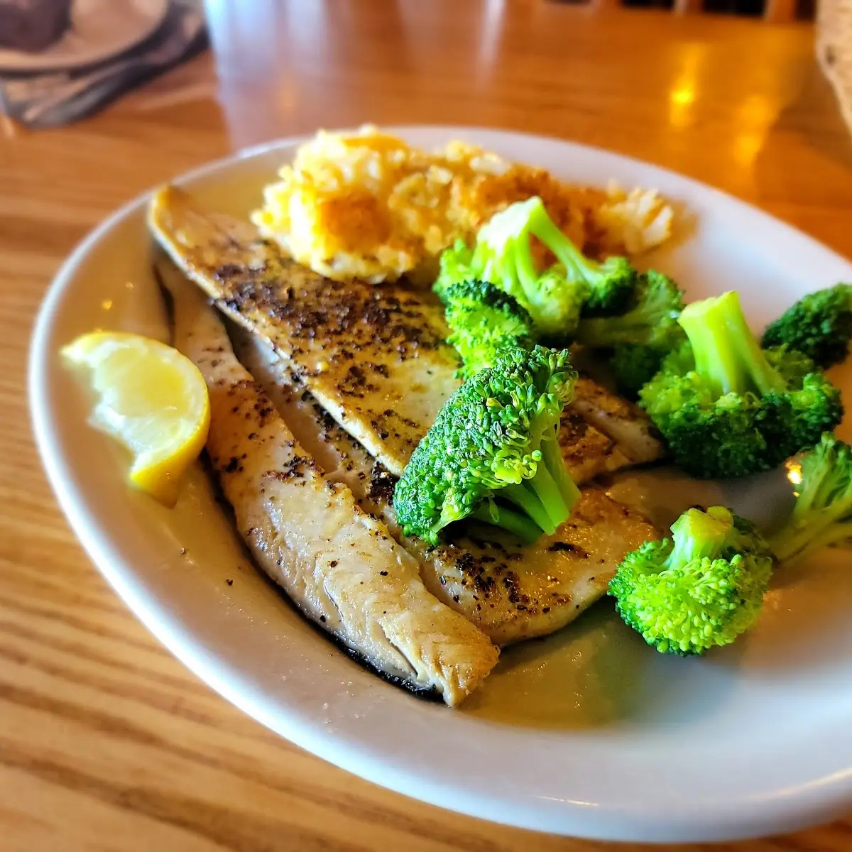 Lemon Pepper Grilled Rainbow Trout