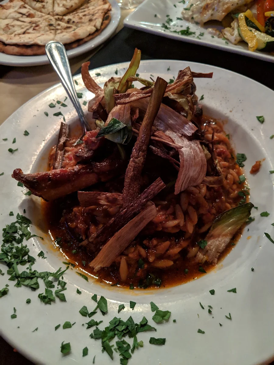 Braised Lamb Shank Arni Yiouvetsi, Soulas Modern Greek Cuisine