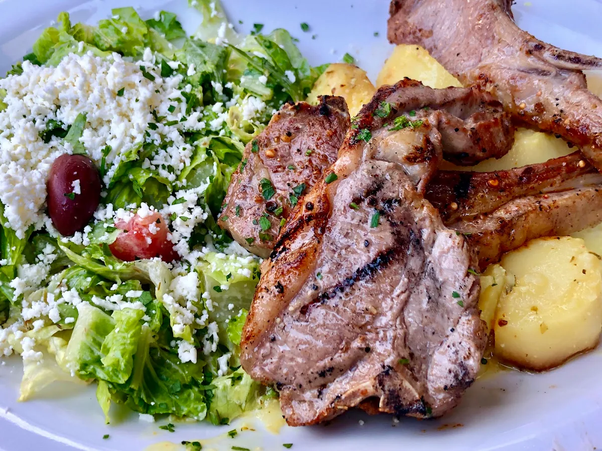 Lamb Chops Paidakia Skaras, Soulas Modern Greek Cuisine
