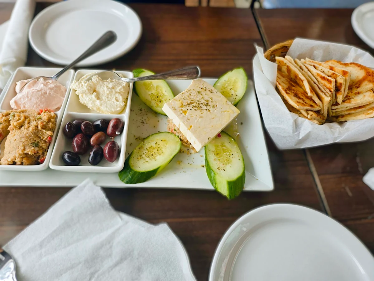 Meze Tasting Platter, Soulas Modern Greek Cuisine