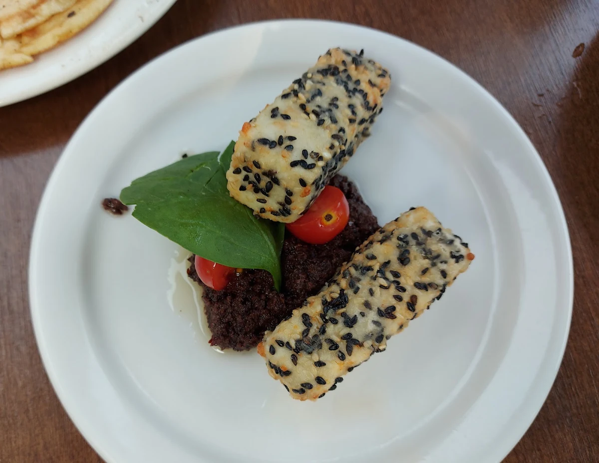 Sesame Baked Feta, Soulas Modern Greek Cuisine