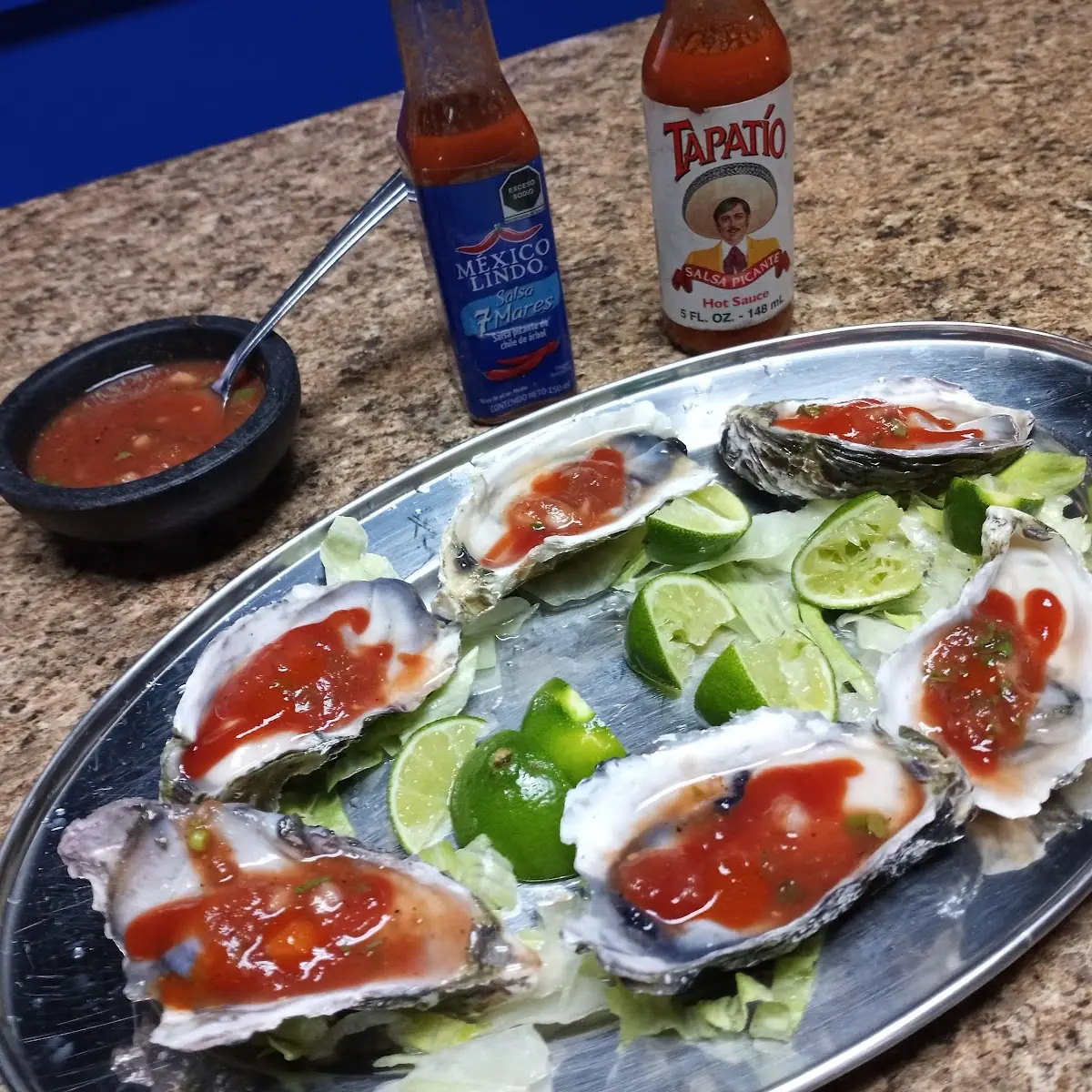 1 Docen Raw Oysters on the Half Shell