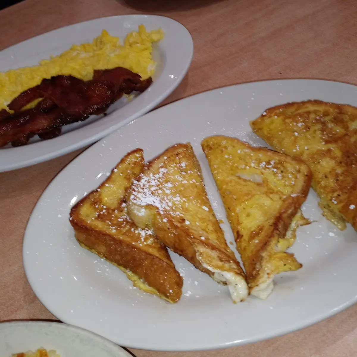 Cheese N' Eggs with Raisin Toast