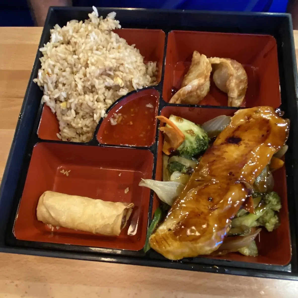 Teriyaki Salmon Bento