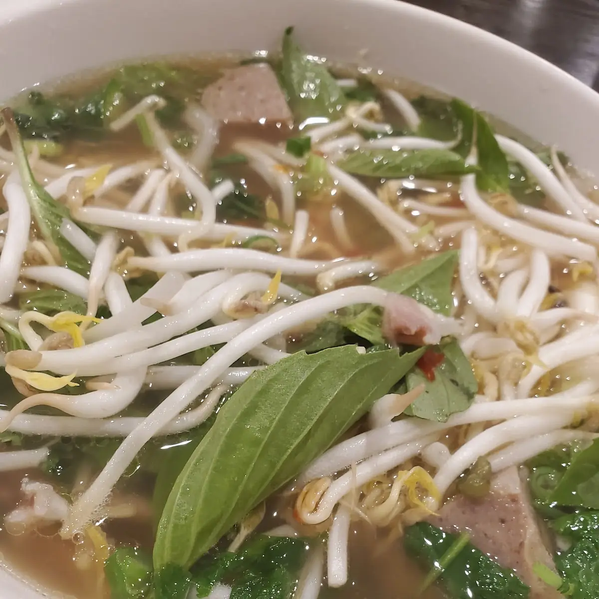 Chicken Pho & Egg Rolls