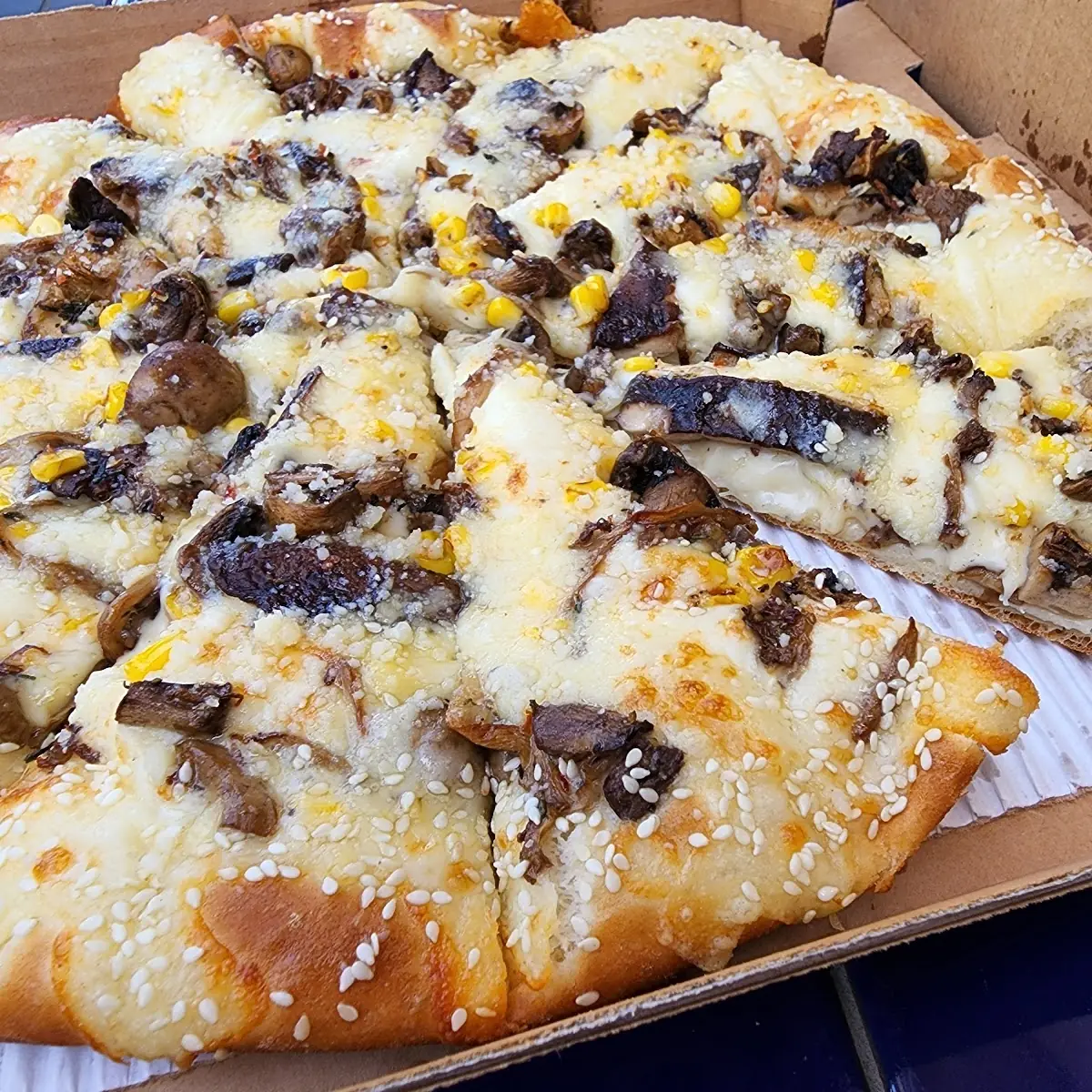 Mushroom Pizza