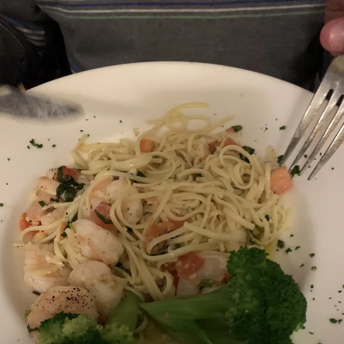 Shrimp Linguine