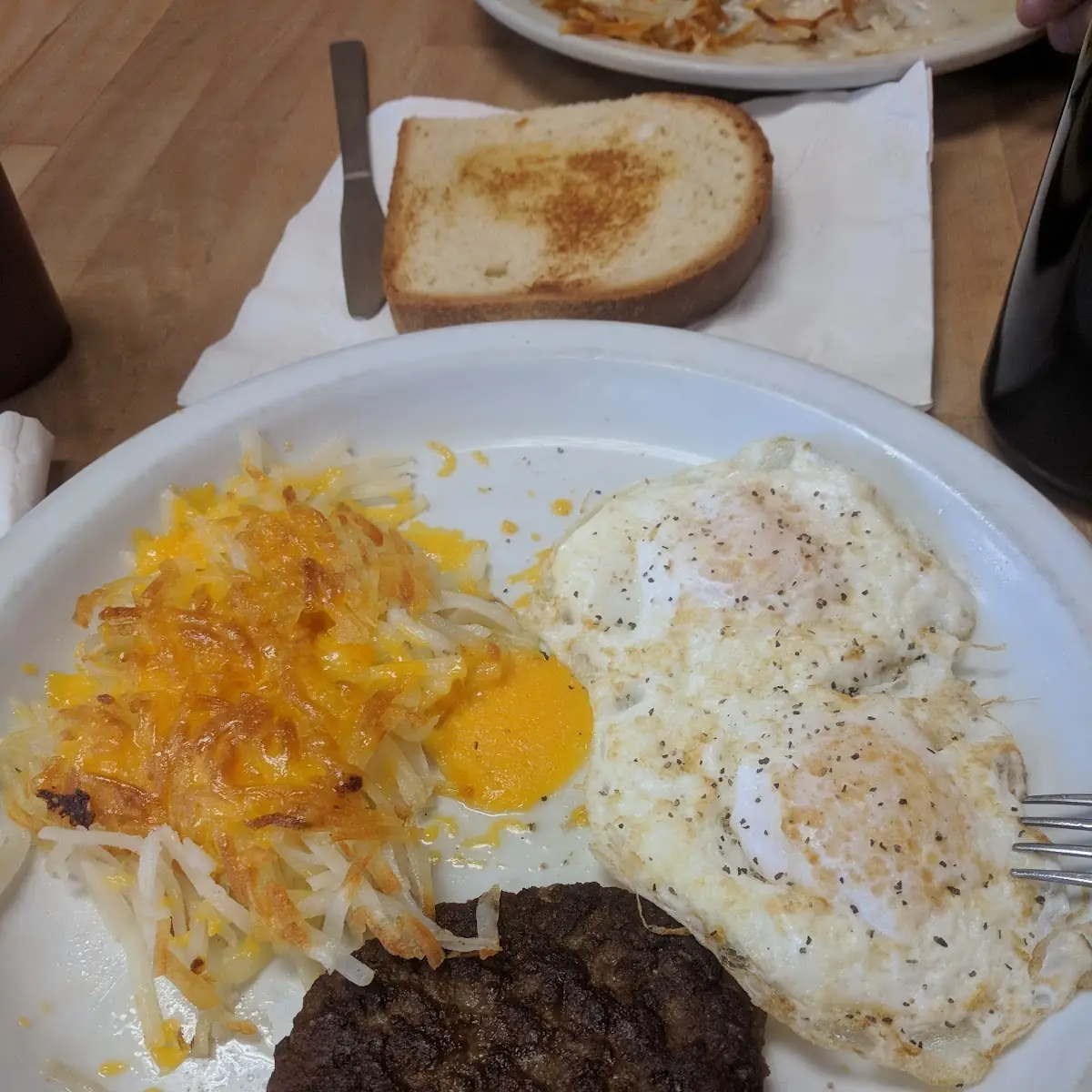 Sausage Eggs & Cheese Hashbrowns