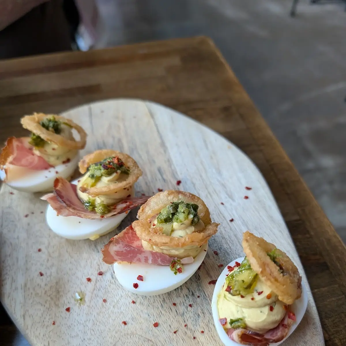 LM Deviled Eggs
