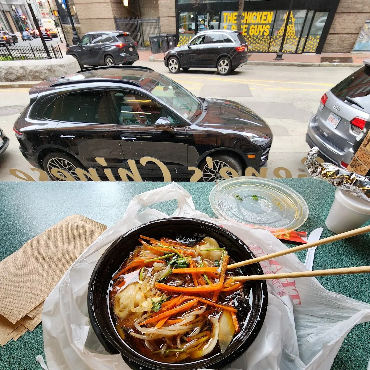 Hot and Sour Dumpling Soup