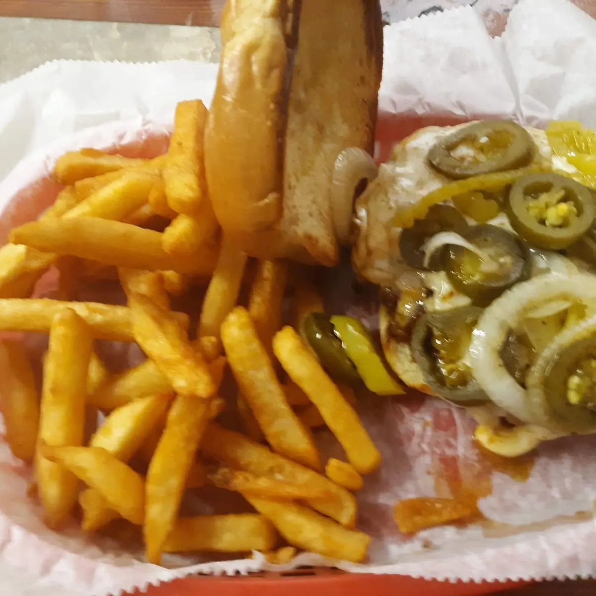 Italian Sausage Sandwich