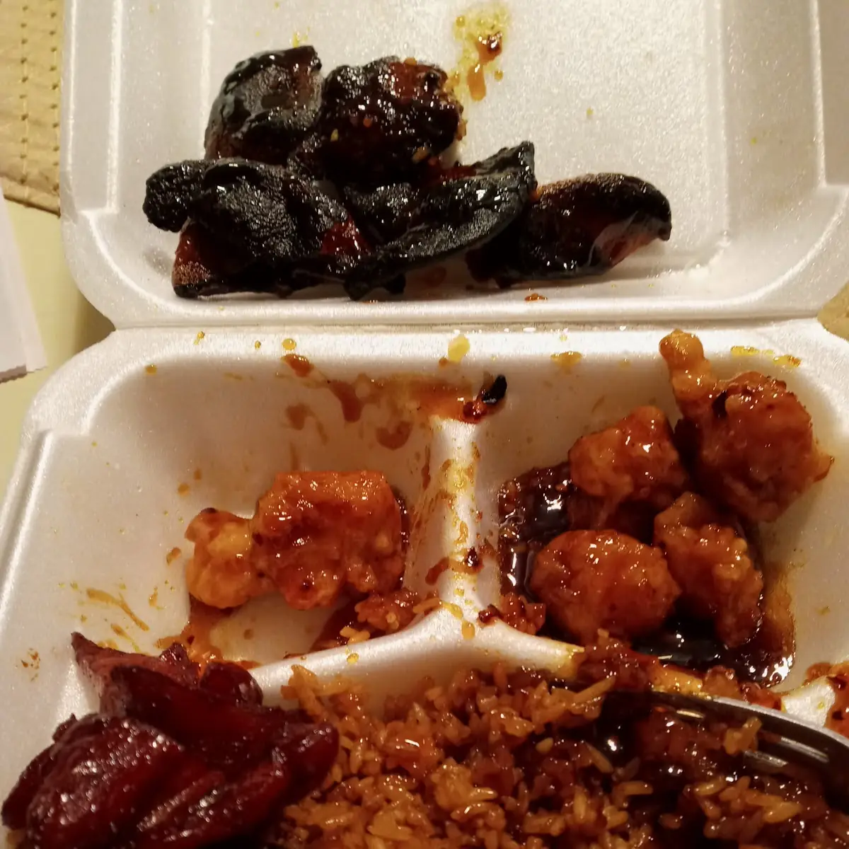 Burnt Orange Chicken Horrible