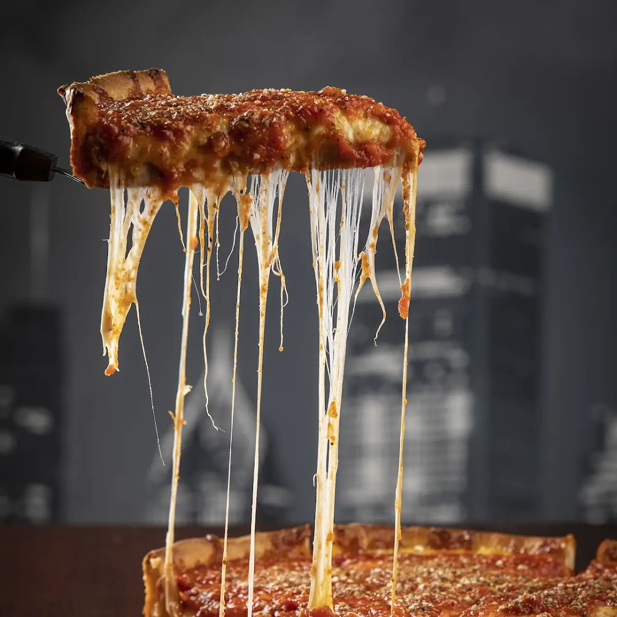 Chicago-Style Deep Dish Pizza