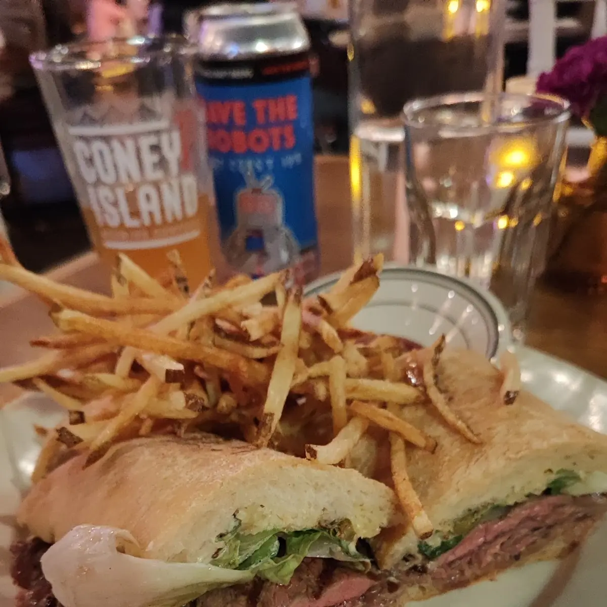 Grass Fed Steak Sandwich