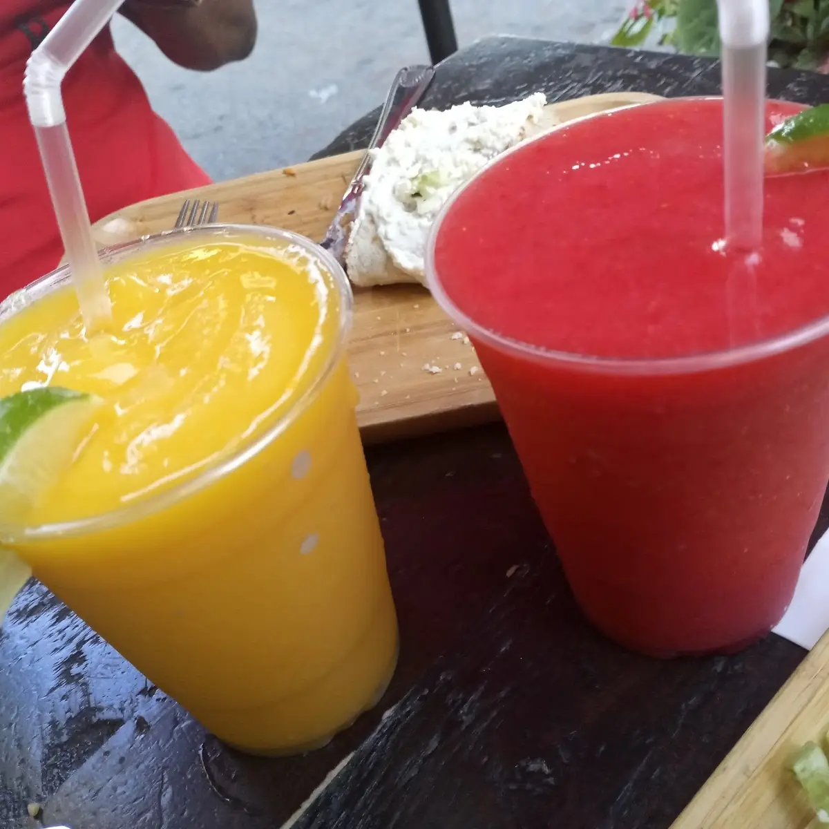 Mango and Strawberry Margarita