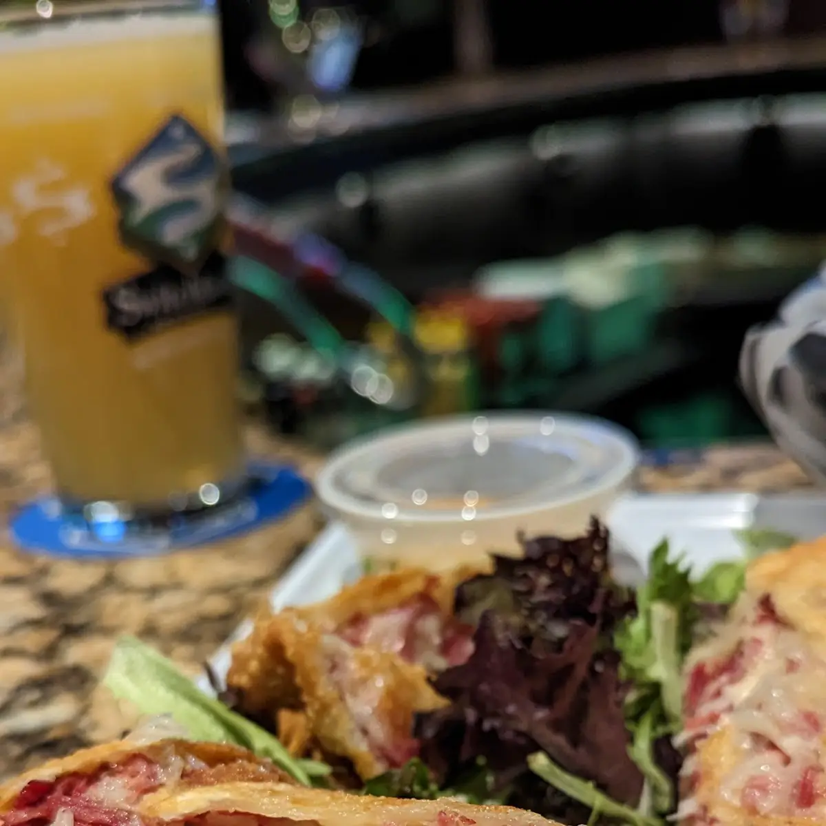 Reuben Egg Roll Appetizer