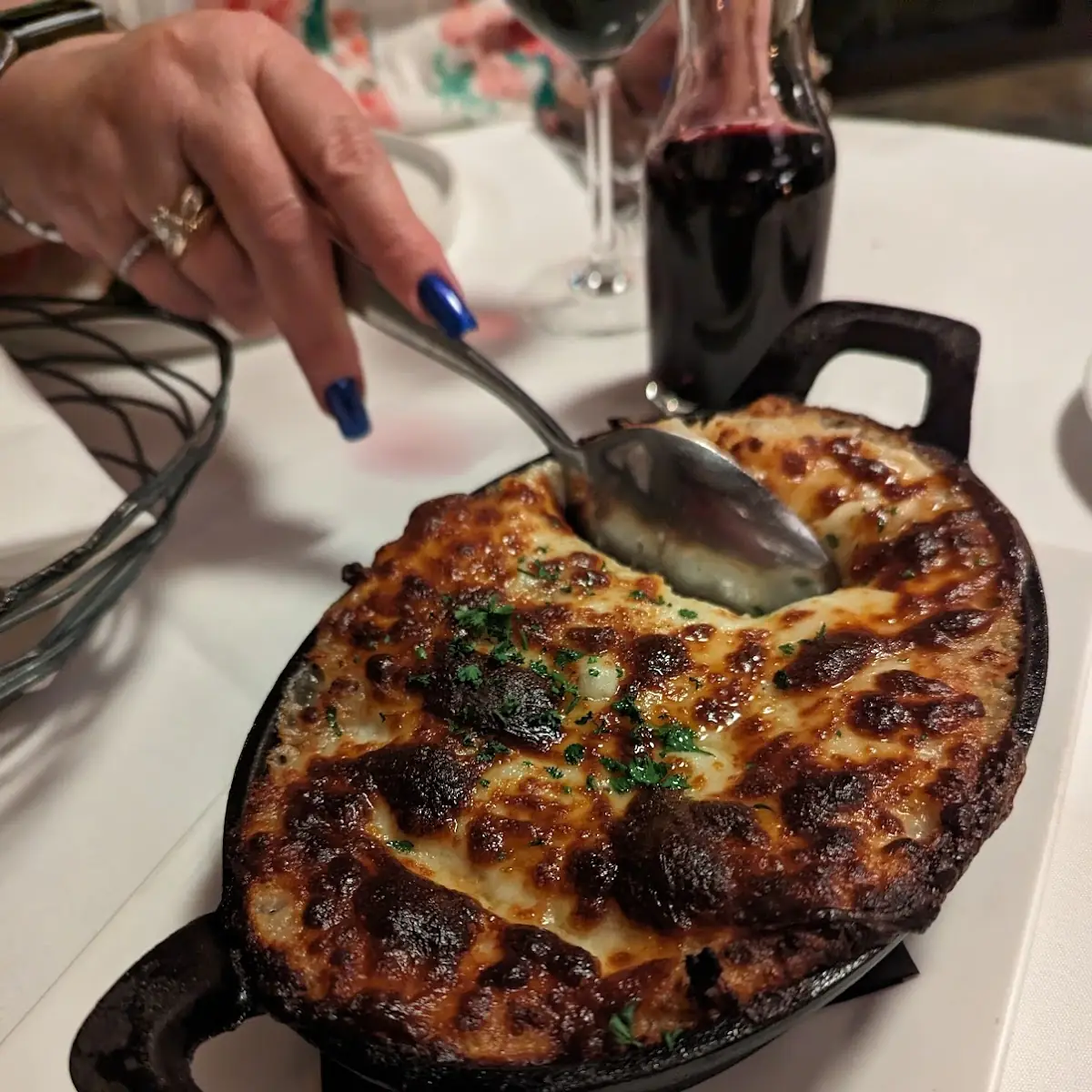 French Onion Soup & Raspberry Mojito