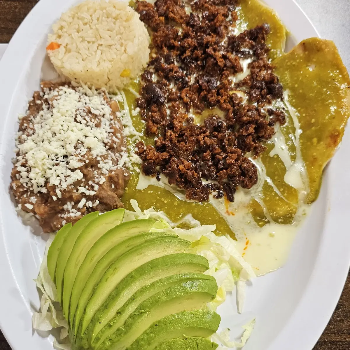 Choripollo Con Salsa Verde