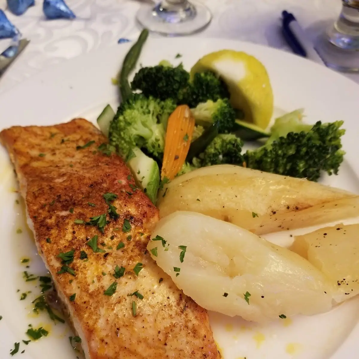 Broiled Salmon