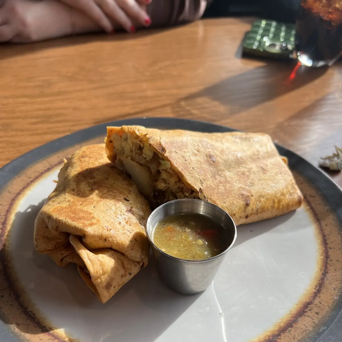 Chorizo Breakfast Burrito