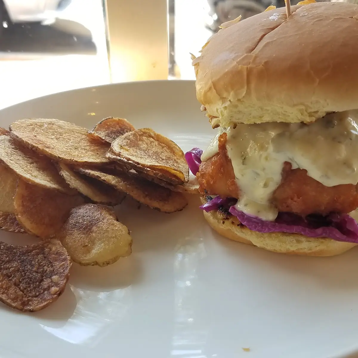 Cod Fish Sandwich