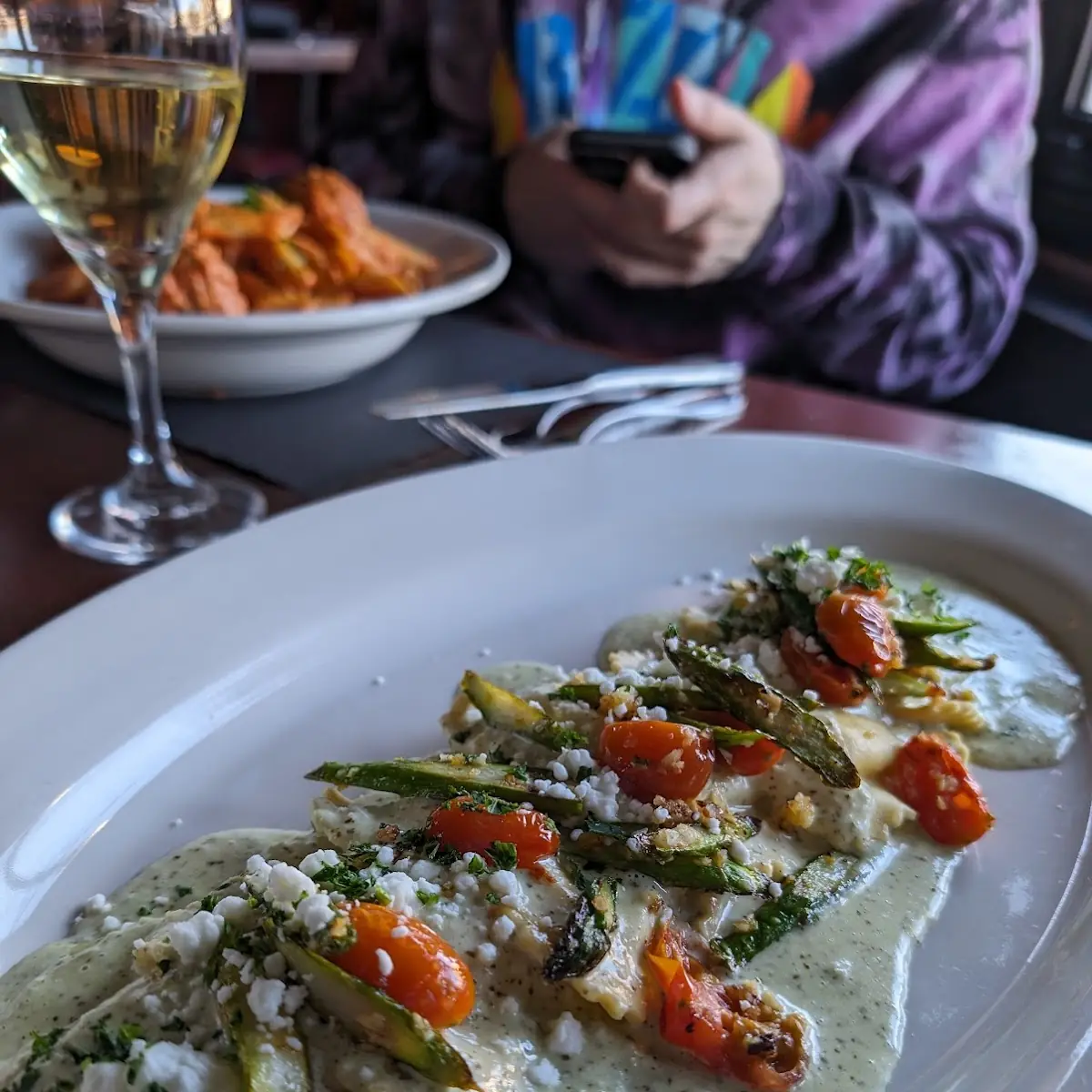 Goat Cheese Ravioli