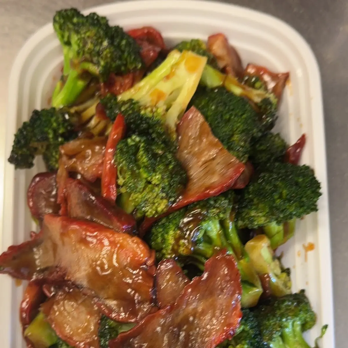 Roast Pork w Broccoli