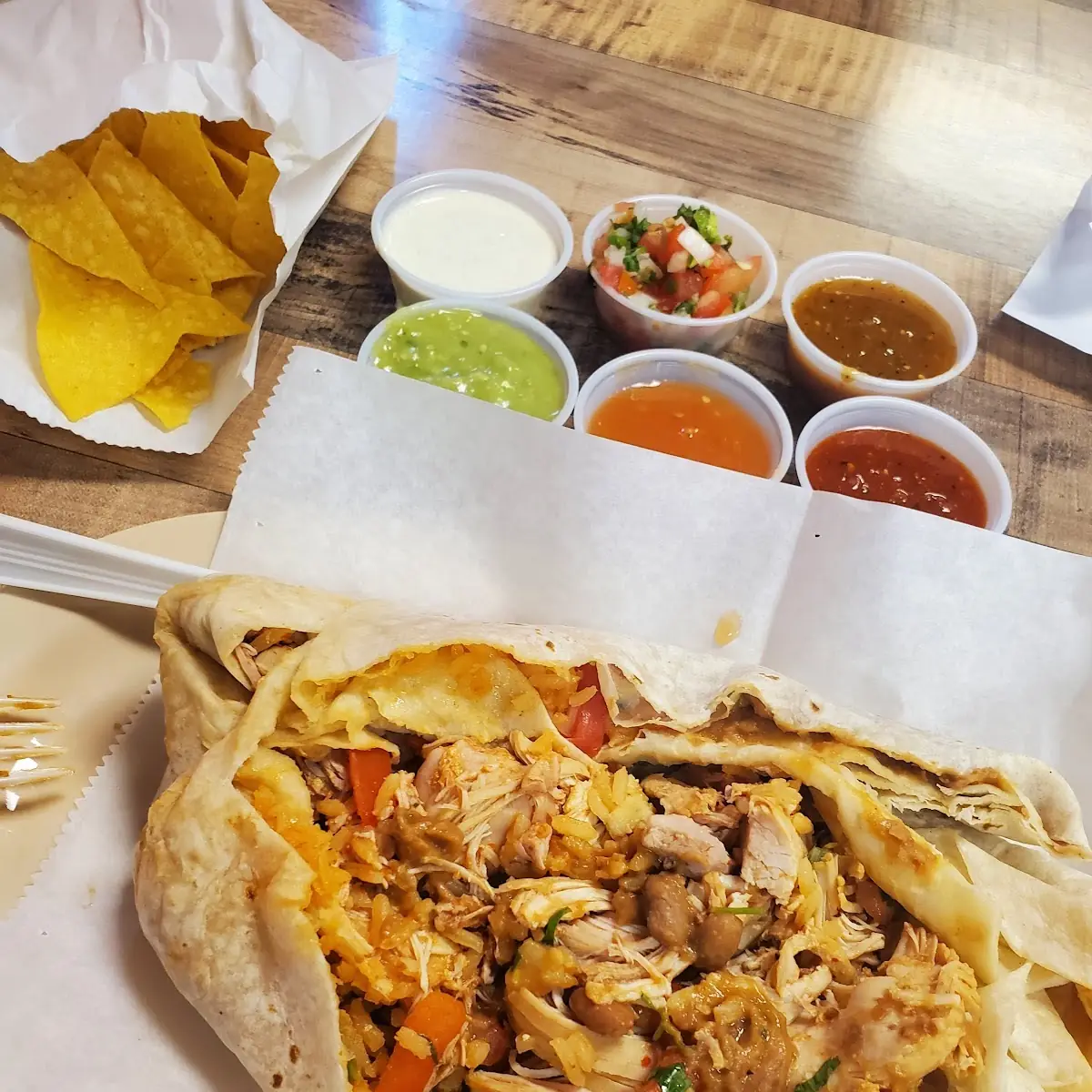 Chicken Burrito