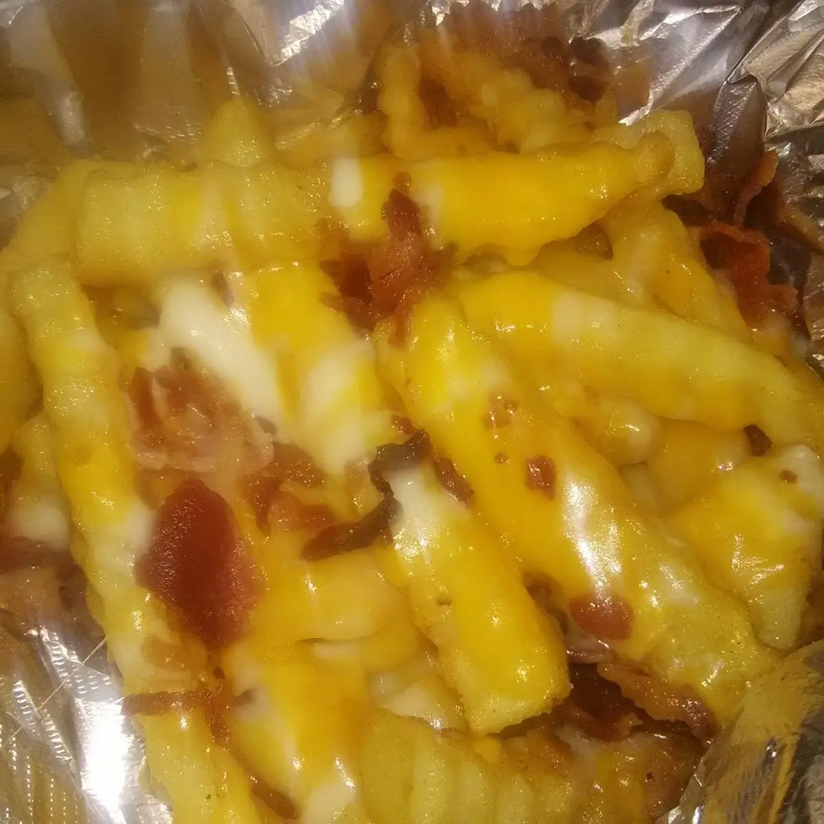 Cheese Fries with Bacon