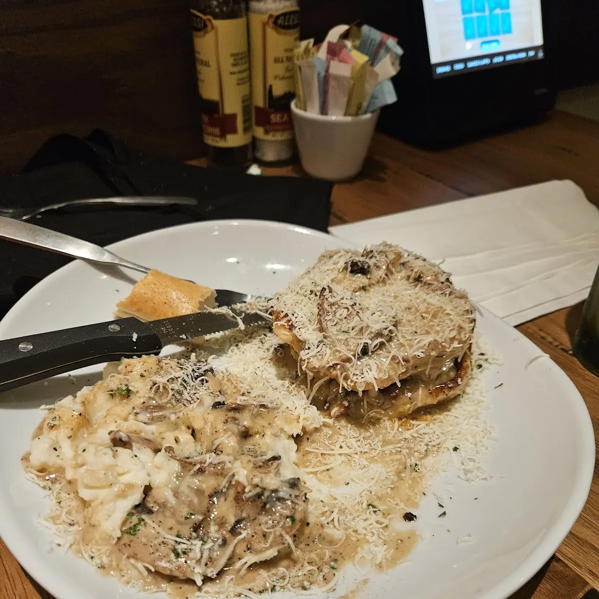 Stuffed Chicken Marsala