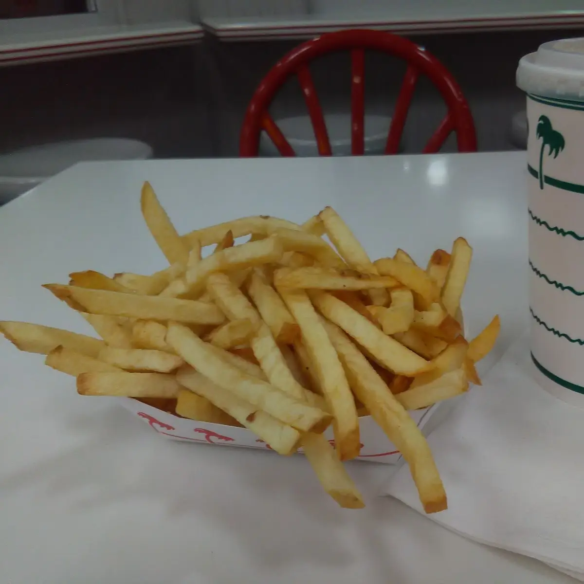 French Fries and Shake