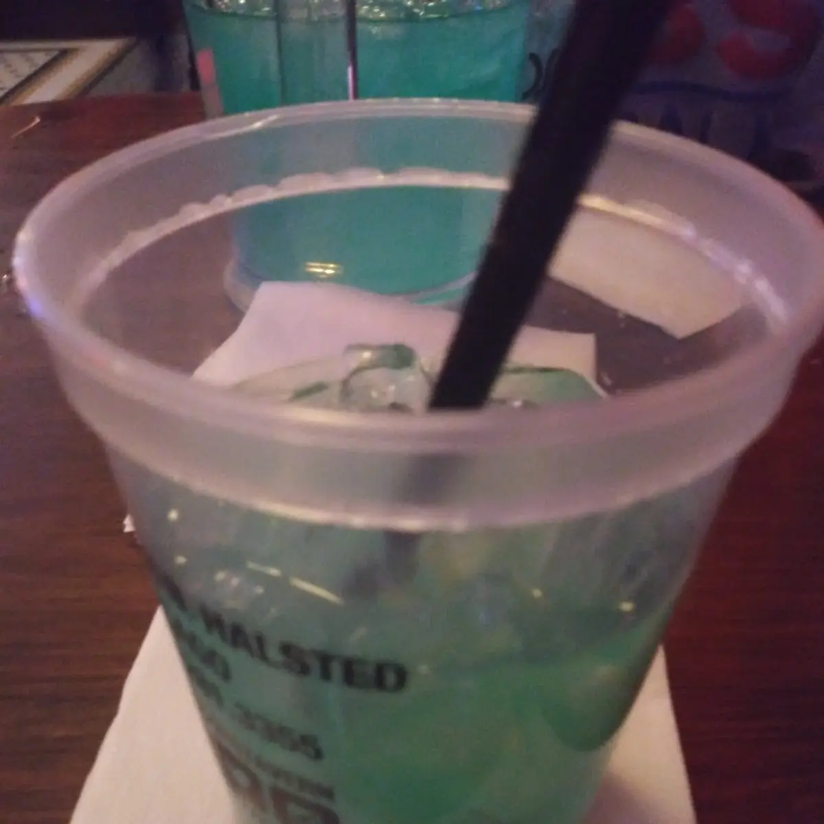 Blue Long Island Iced Tea